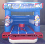 Castillo Hinchable Profesional Pitufos Base Castillo Hinchable Profesional Pitufos Base