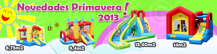 Nuevos hinchables 2013 Nuevos hinchables 2013